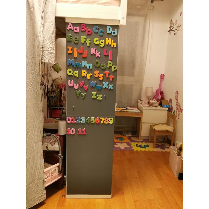 Selbstklebende Graue Folie 180x60 cm - selbstklebend