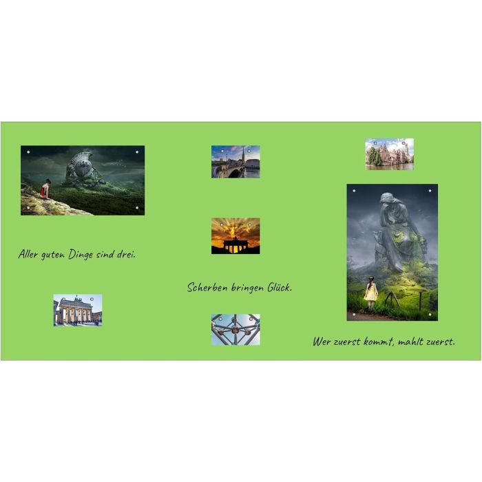 Selbstklebende Limegrüne Folie 160x120 cm - selbstklebend