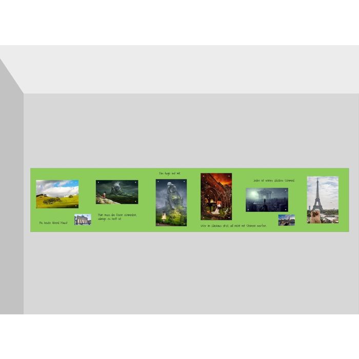 Selbstklebende Limegrüne Folie 90x40 cm - selbstklebend