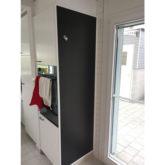 Selbstklebende Schwarze Folie 100x60 cm - selbstklebend