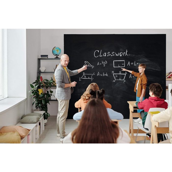 Tafelfolie 250x100 cm - magnetisch & selbstklebend