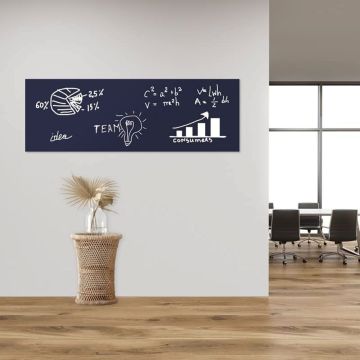 Selbstklebende Blaue Folie 180x60 cm - selbstklebend