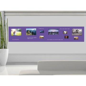 Selbstklebende Lila Folie 220x60 cm - selbstklebend