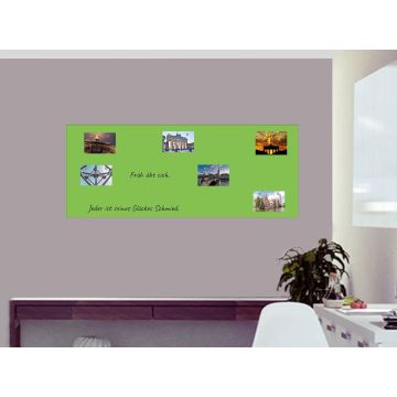 Selbstklebende Limegrüne Folie 200x120 cm - selbstklebend