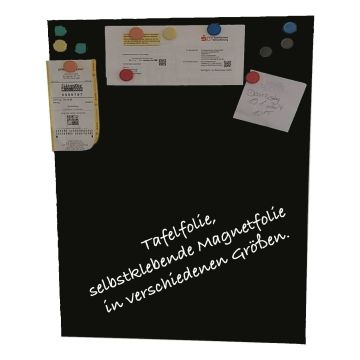 Selbstklebende Schwarze Folie 200x60 cm - selbstklebend