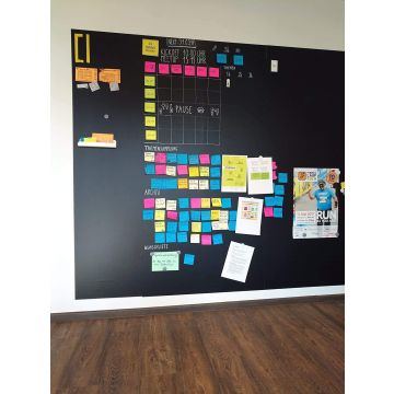 Tafelfolie DIN A2 - magnetisch & selbstklebend