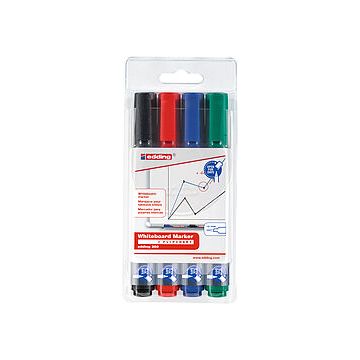 Whiteboard Marker inkl. Schwamm 2 in 1 Set mit 8 Farben